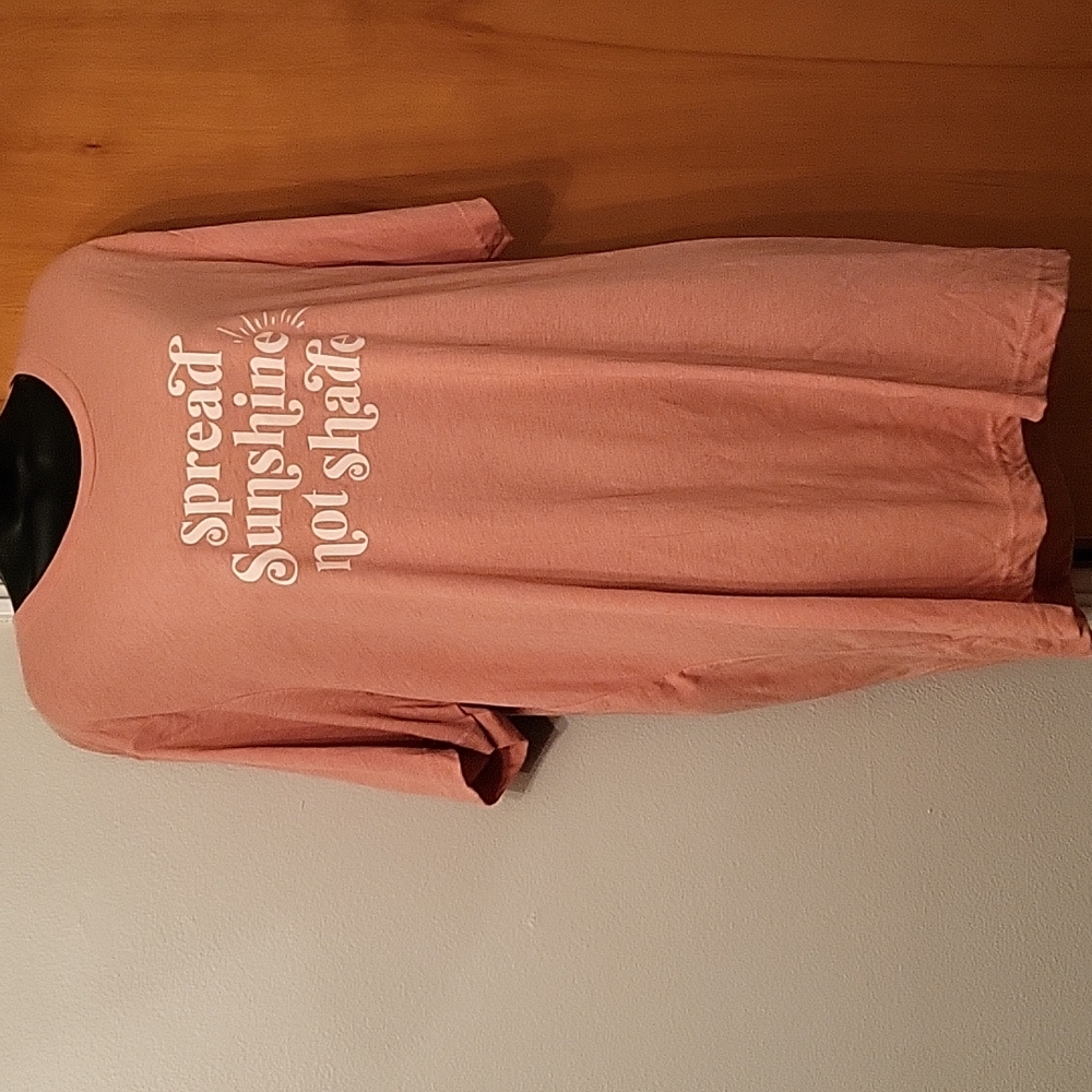 Womens "Spread Sunshine Not Shade" Short Sleeve T-shirt